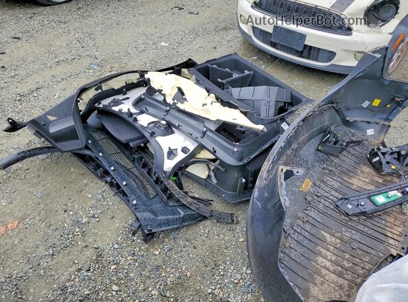 7SAYGDEF2NF404092 2022 TESLA MODEL Gray Vista del compartimento del motor