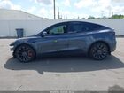2022 Tesla Model Y Performance Dual Motor All-wheel Drive Gray vin: 7SAYGDEF2NF515693