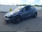 2022 Tesla Model Y Performance Dual Motor All-wheel Drive Gray vin: 7SAYGDEF2NF515693