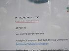 2022 Tesla Model Y Performance Dual Motor All-wheel Drive Gray vin: 7SAYGDEF2NF515693