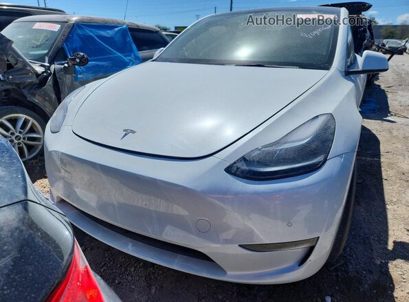 7SAYGDEF3NF407048 2022 TESLA MODEL Белый Вид спереди