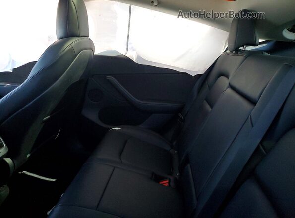 7SAYGDEF3NF407048 2022 TESLA MODEL Белый Вид задних сидений