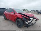 2022 Tesla Model Y Performance Dual Motor All-wheel Drive Red vin: 7SAYGDEF3NF488410