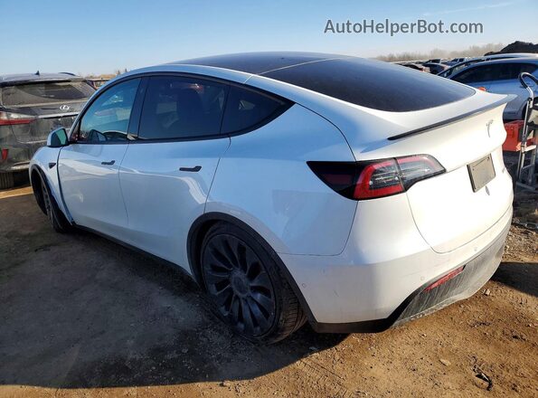 7SAYGDEF4NF464021 2022 TESLA MODEL Белый Задняя левая четверть