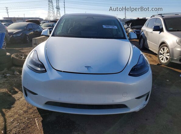 7SAYGDEF4NF464021 2022 TESLA MODEL Белый Вид спереди