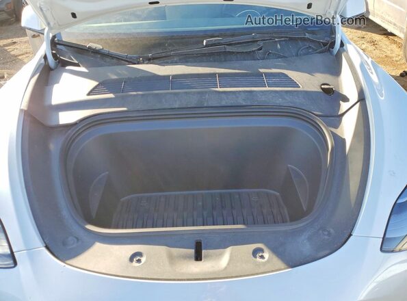 7SAYGDEF4NF464021 2022 TESLA MODEL Белый Вид задней части салона