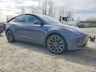 2022 Tesla Model Y Gray vin: 7SAYGDEF4NF559713