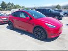 2022 Tesla Model Y Performance Dual Motor All-wheel Drive Красный vin: 7SAYGDEF4NF560585