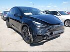 2022 Tesla Model Y Performance Dual Motor All-wheel Drive Black vin: 7SAYGDEF5NF398322