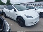 2022 Tesla Model Y Performance Dual Motor All-wheel Drive White vin: 7SAYGDEF5NF461905