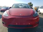 2022 Tesla Model Y Red vin: 7SAYGDEF5NF486819