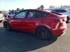 2022 Tesla Model Y Red vin: 7SAYGDEF5NF486819