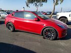 2022 Tesla Model Y Red vin: 7SAYGDEF5NF486819