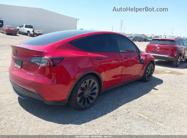 7SAYGDEF5NF563706 2022 TESLA MODEL Y Red Trasero derecho