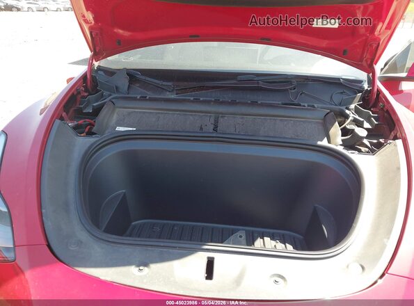 7SAYGDEF5NF563706 2022 TESLA MODEL Y Red Vista trasera