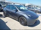 2023 Tesla Model Y Performance Dual Motor All-wheel Drive Blue vin: 7SAYGDEF5PF668944