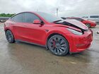 2024 Tesla Model Y Красный vin: 7SAYGDEF5RF033449