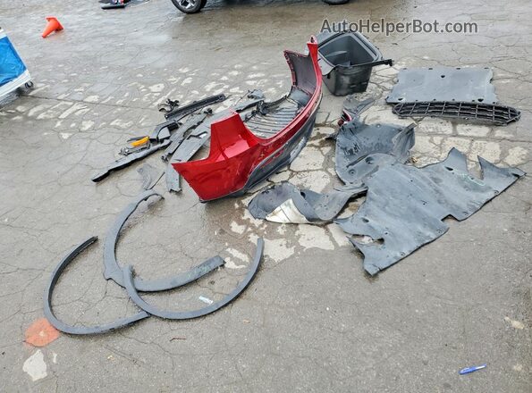 7SAYGDEF5RF033449 2024 TESLA MODEL Красный Вид подкапотного пространства