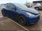 2022 Tesla Model Y Performance Dual Motor All-wheel Drive Blue vin: 7SAYGDEF6NF392500