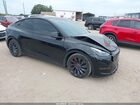 2024 Tesla Model Y Performance Dual Motor All-wheel Drive Black vin: 7SAYGDEF6RA304094