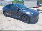 2025 Tesla Model Y Performance Dual Motor All-wheel Drive Gray vin: 7SAYGDEF6SA341944