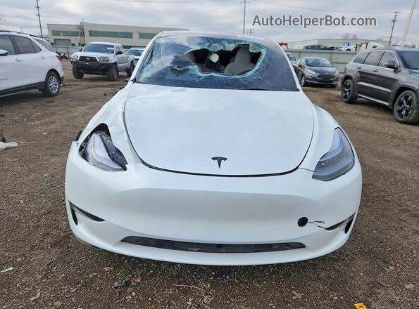 7SAYGDEF6SA353611 2025 TESLA MODEL White Front view