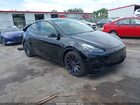 2025 Tesla Model Y Performance Dual Motor All-wheel Drive Black vin: 7SAYGDEF6SA376502