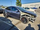 2022 Tesla Model Y Gray vin: 7SAYGDEF7NF379772