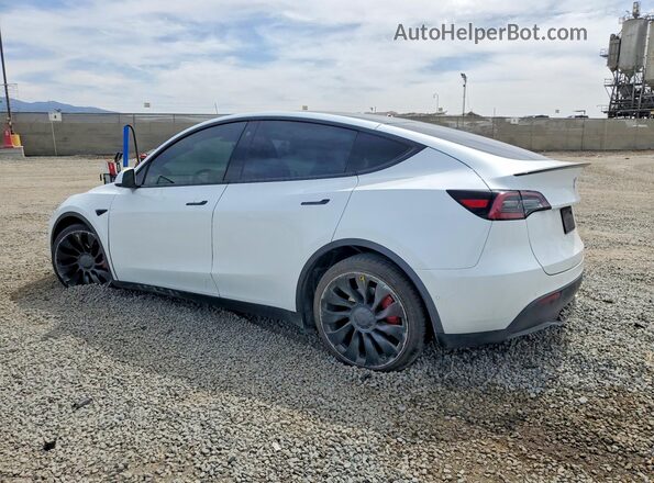 7SAYGDEF7NF486532 2022 TESLA MODEL White Задня ліва чверть