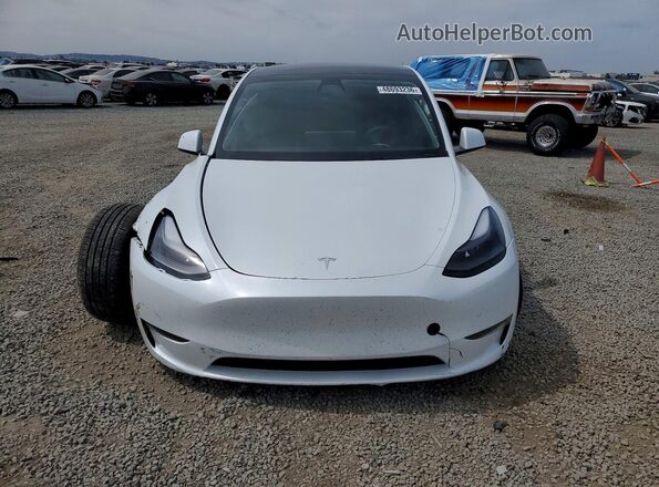 7SAYGDEF7NF486532 2022 TESLA MODEL White Вид спереду