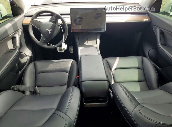 7SAYGDEF7NF486532 2022 TESLA MODEL White Вид панелі приладів