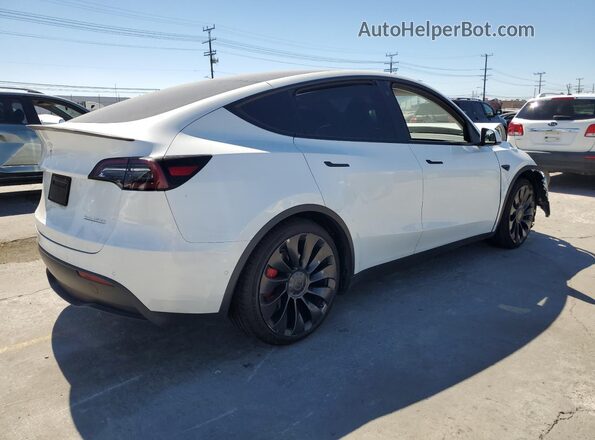 7SAYGDEF7NF490029 2022 TESLA MODEL White Trasero derecho