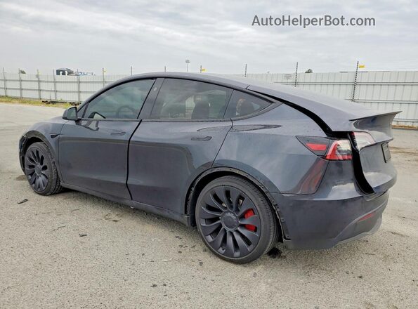 7SAYGDEF7RF085780 2024 TESLA MODEL Gray Trasero izquierdo