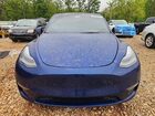 2025 Tesla Model Y Blue vin: 7SAYGDEF7SA342679