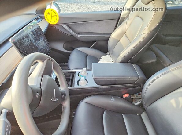 7SAYGDEF8NF326952 2022 TESLA MODEL White Вид щитка приладів