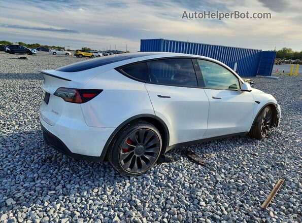 7SAYGDEF8NF326952 2022 TESLA MODEL White Задня права чверть