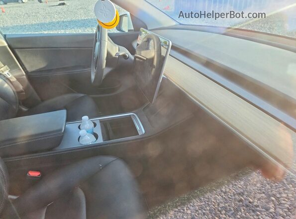 7SAYGDEF8NF326952 2022 TESLA MODEL White Вид панелі приладів