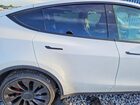 2022 Tesla Model Y White vin: 7SAYGDEF8NF326952