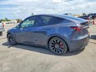 2022 Tesla Model Y Gray vin: 7SAYGDEF8NF379635