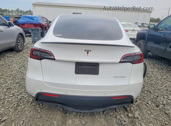 7SAYGDEF8NF520512 2022 TESLA MODEL White Vista trasera