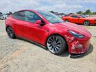 2023 Tesla Model Y Красный vin: 7SAYGDEF8PF740378