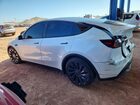 2024 Tesla Model Y White vin: 7SAYGDEF8RF052092