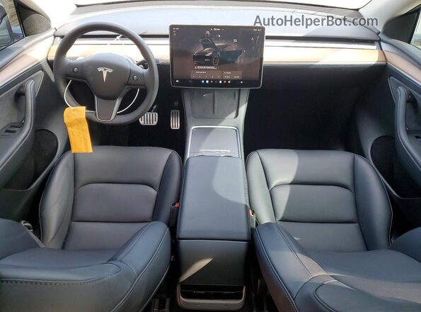 7SAYGDEF8RF061116 2024 TESLA MODEL Черный Вид панели приборов
