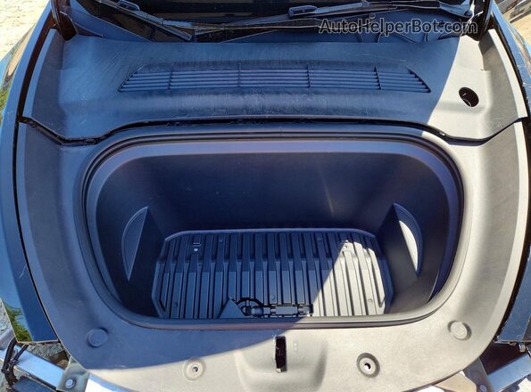 7SAYGDEF8RF061116 2024 TESLA MODEL Черный Вид задней части салона