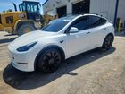 2023 Tesla Model Y White vin: 7SAYGDEF9PF793574