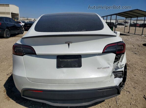 7SAYGDEF9PF810941 2023 TESLA MODEL White Հետևի տեսք