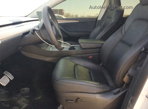 7SAYGDEF9PF810941 2023 TESLA MODEL White Սալոնի դիմացի տեսք