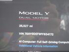 2023 Tesla Model Y Performance Dual Motor All-wheel Drive White vin: 7SAYGDEF9PF834172