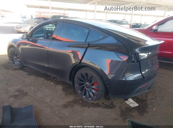 7SAYGDEF9RF049508 2024 TESLA MODEL Y Black უკანა მარცხენა