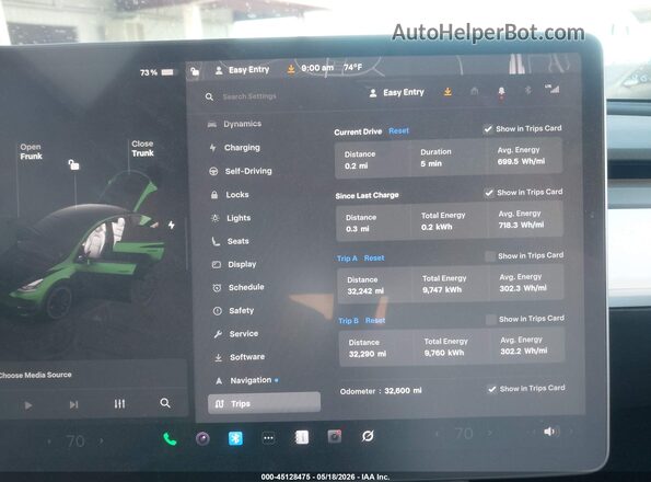 7SAYGDEF9RF049508 2024 TESLA MODEL Y Black უკანა სავარძლების ხედი